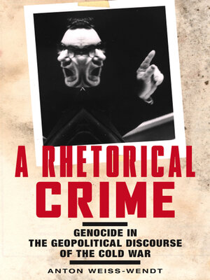 cover image of A Rhetorical Crime